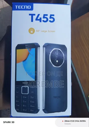 New Tecno T455 Black
