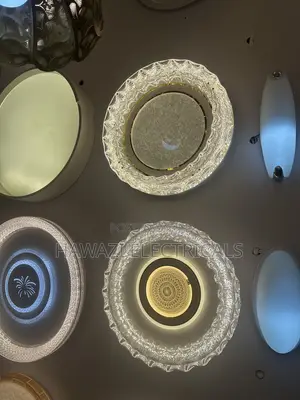Led Changing Ceiling Light Glass