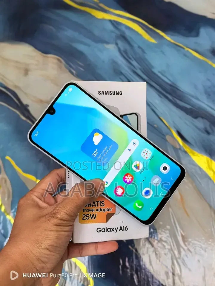 New Samsung Galaxy A16 5G 256 GB Silver