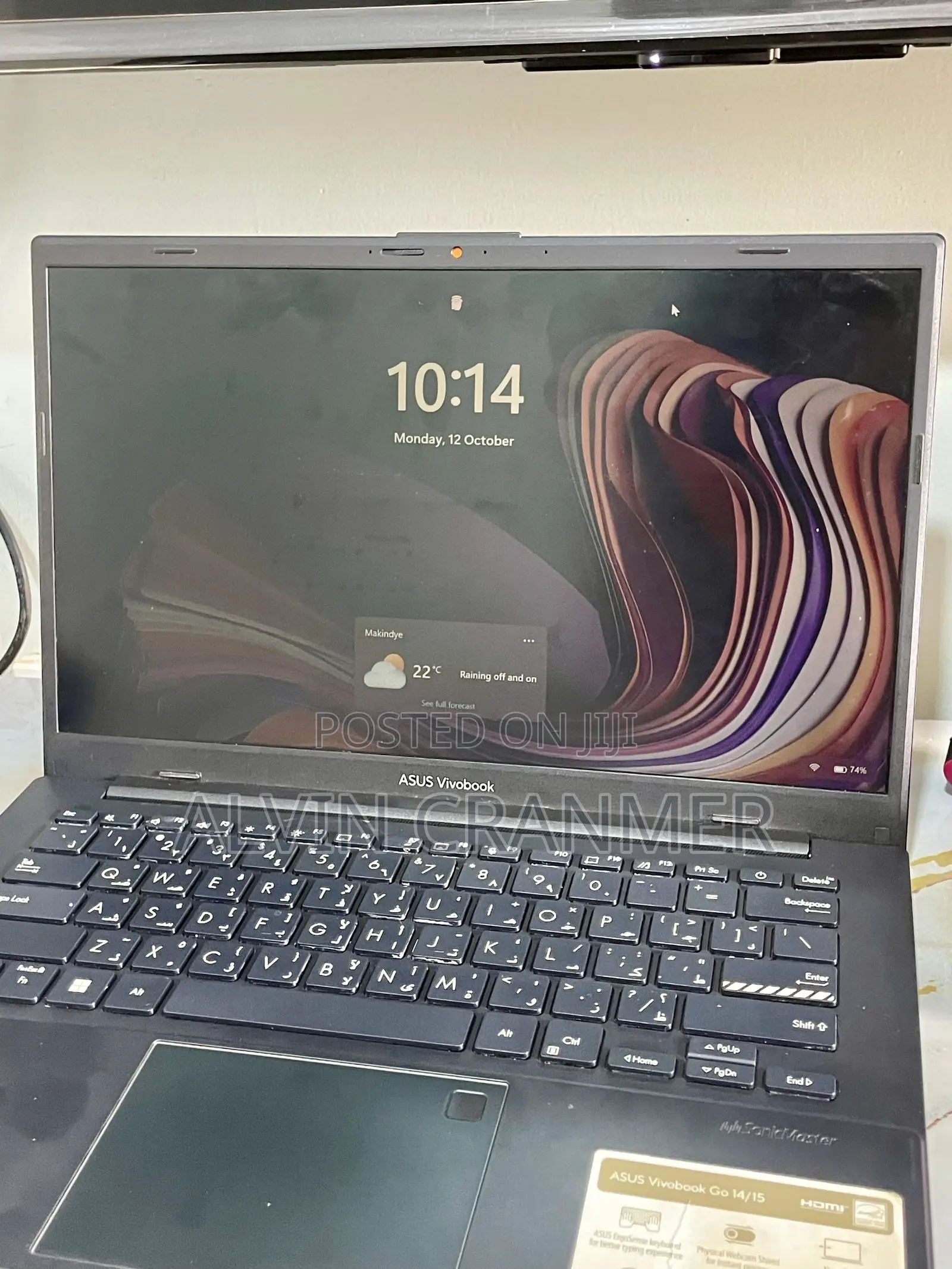 Laptop Asus Vivobook Go 15 8GB AMD Ryzen 5 SSD 512GB