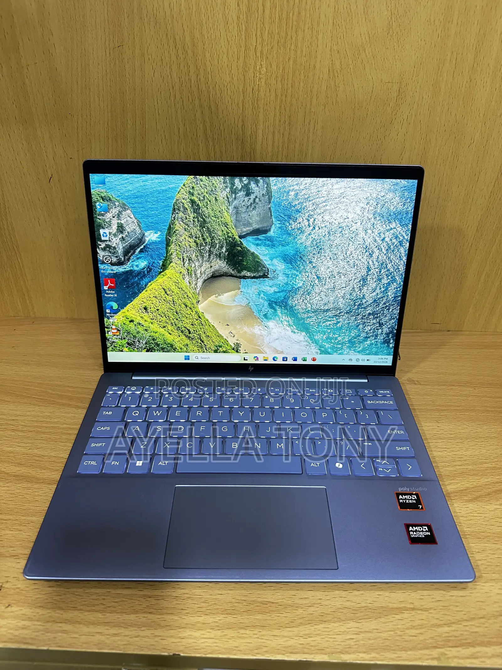 New Laptop HP Pavilion 13 16GB AMD Ryzen 7 SSD 1T