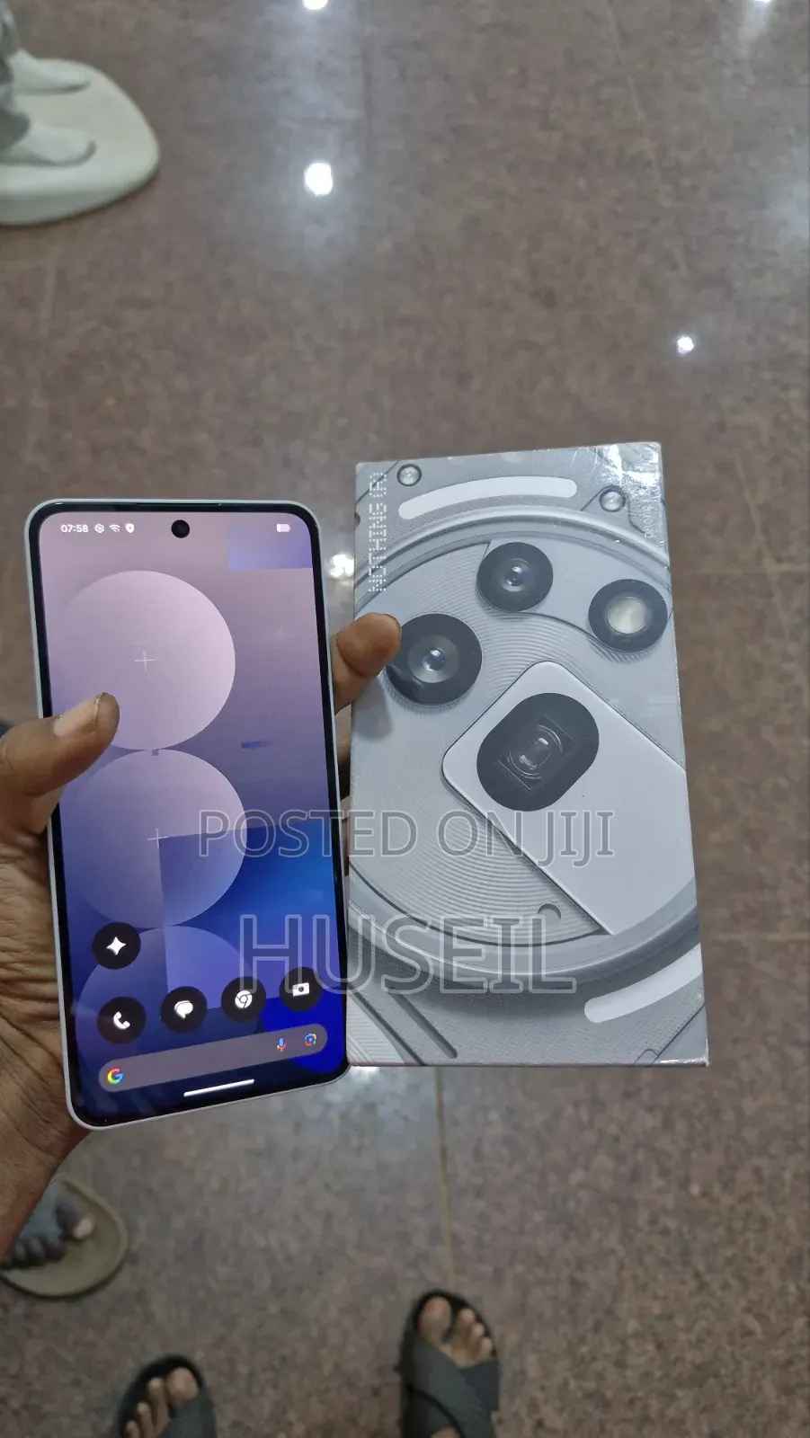 New Nothing Phone 3a Pro 256 GB Silver