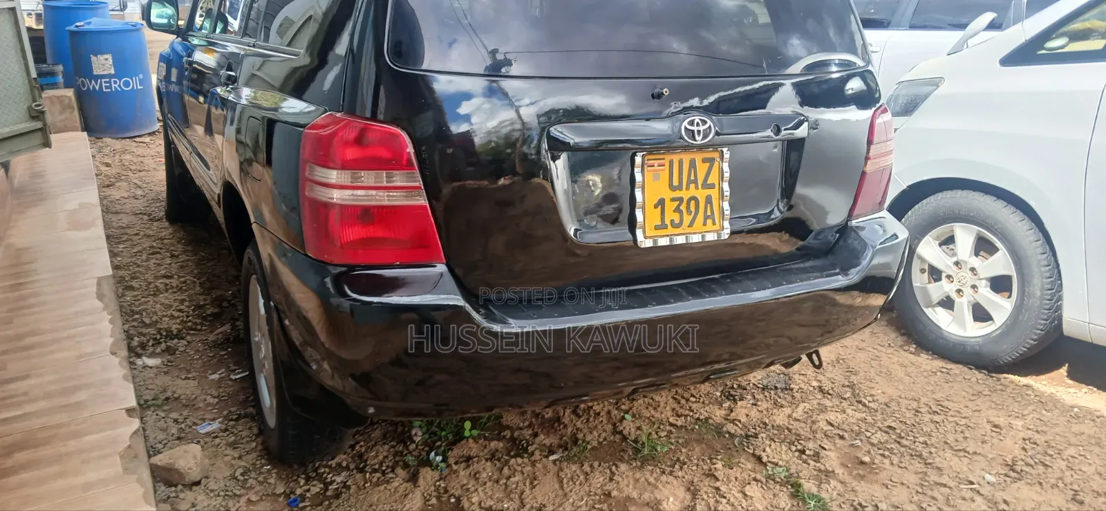 Toyota Kluger 2004 Black