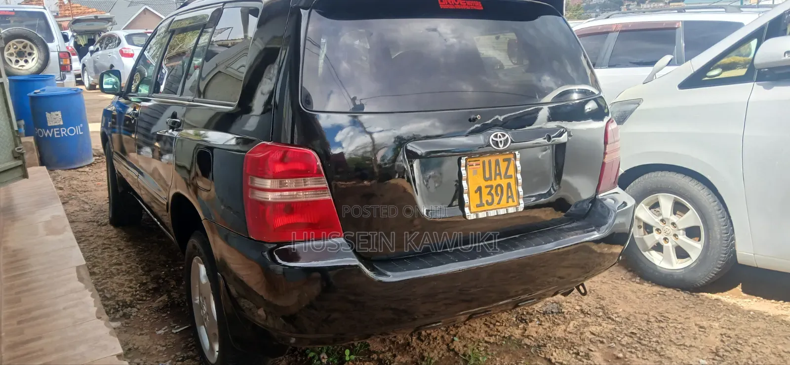 Toyota Kluger 2004 Black