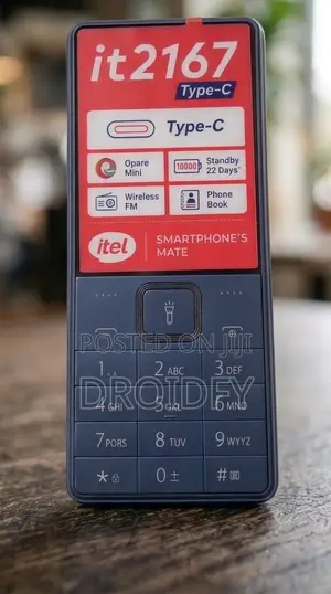 New Itel it2160 Black