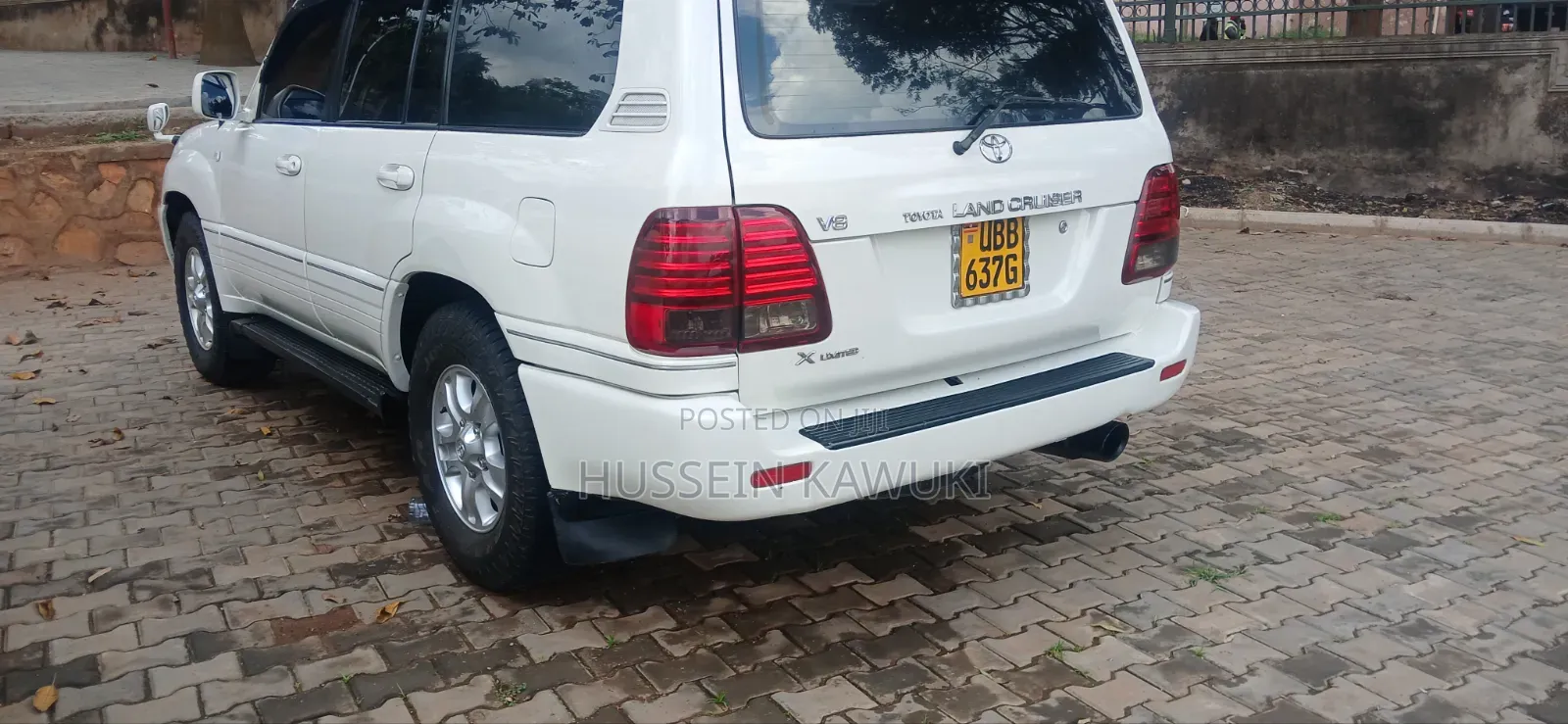 Toyota Land Cruiser 2004 White