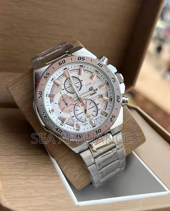 Edifice Casio Silver