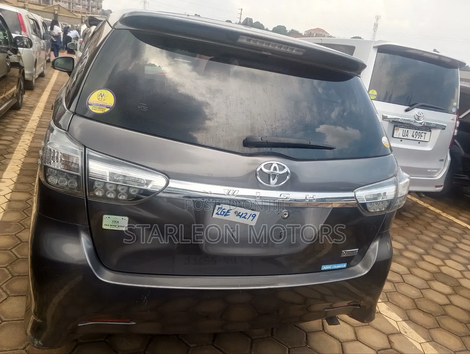 Toyota Wish 2014 Gray
