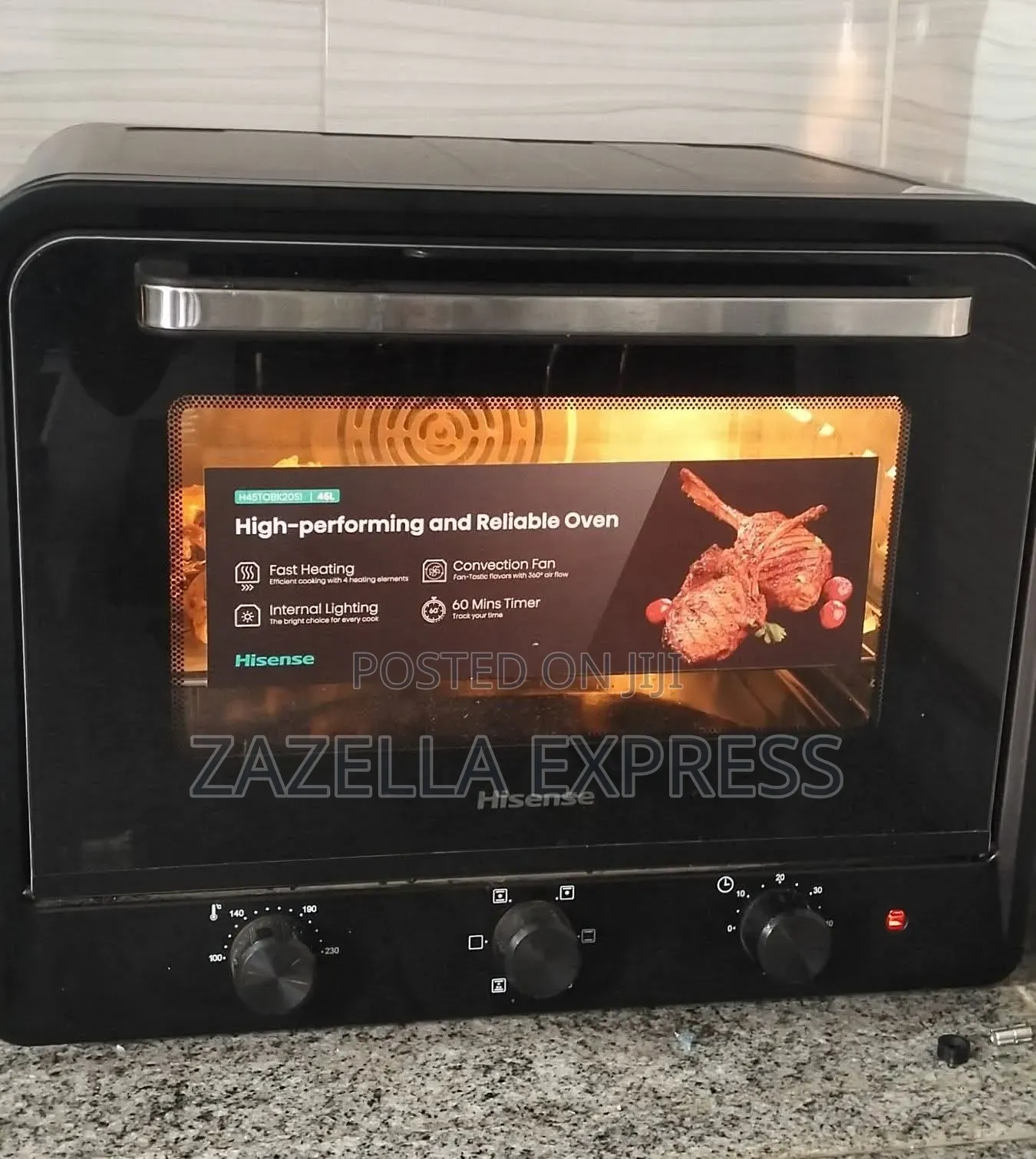 Hisense 30L Oven HT30TOSS16533