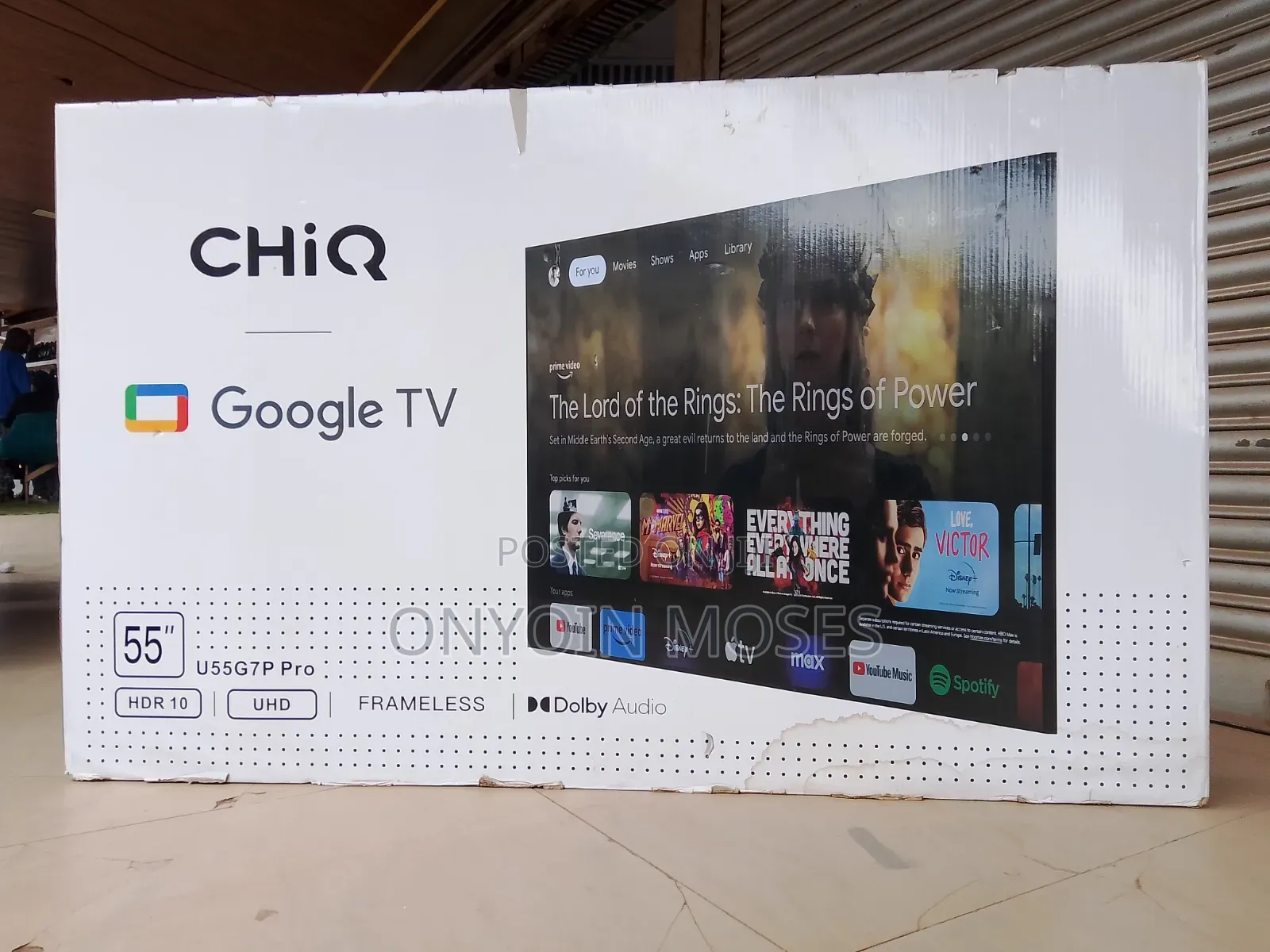 55 Inches New CHIQ Smart Google TV