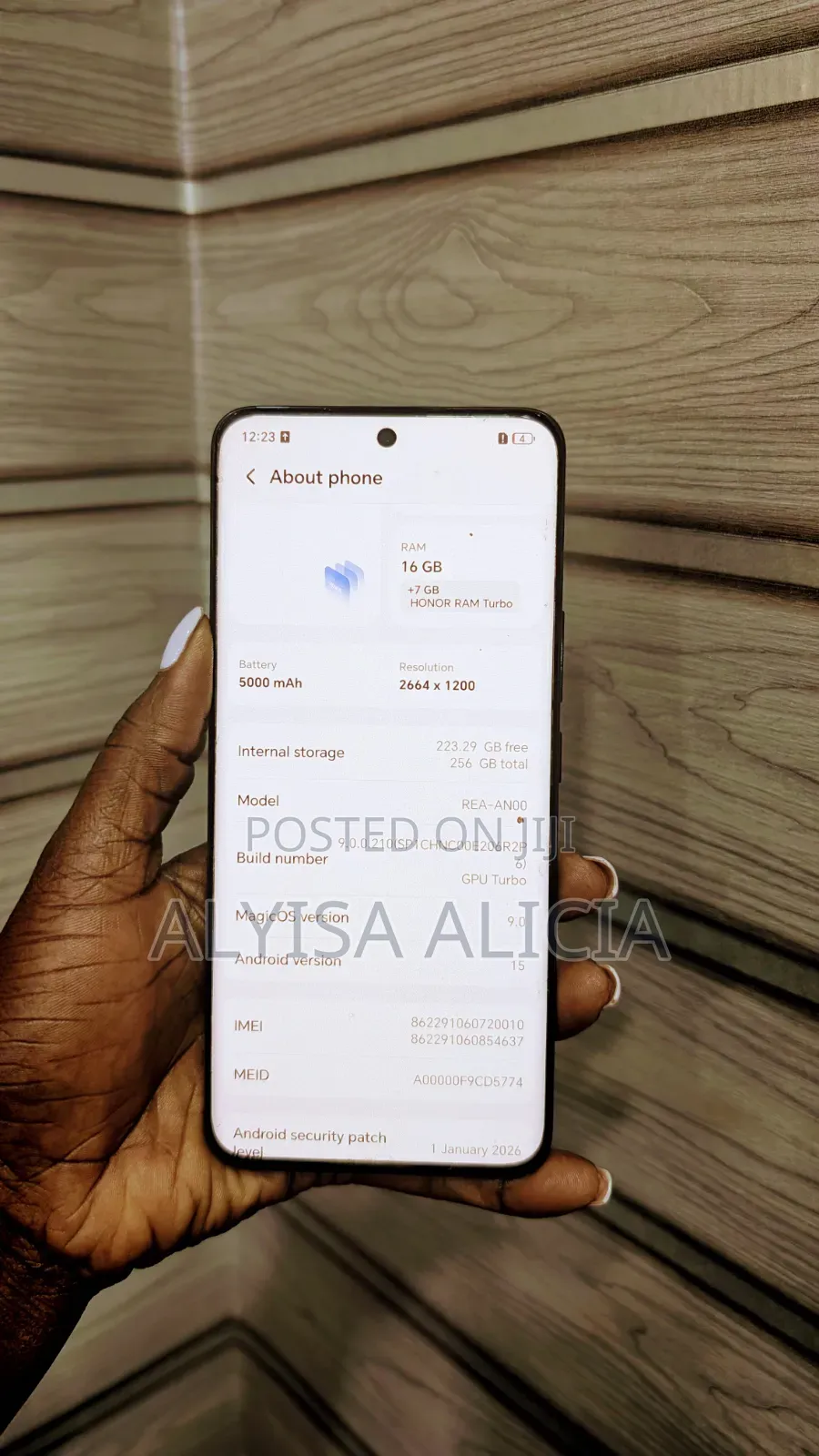 Honor 90 256 GB Black