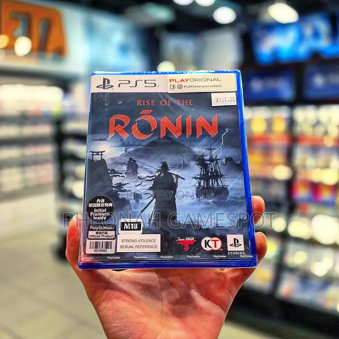 Rise of the Ronin PS5 CD Make Kampala Samurai Fear Your Moves