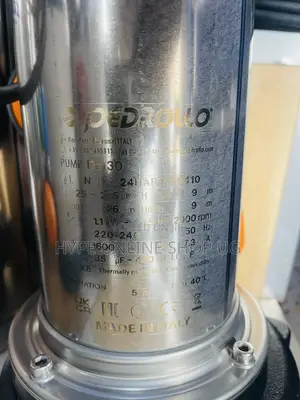 Brandnew Pedrollo H.M 26,DM 30,HP 2900 Suage Pump