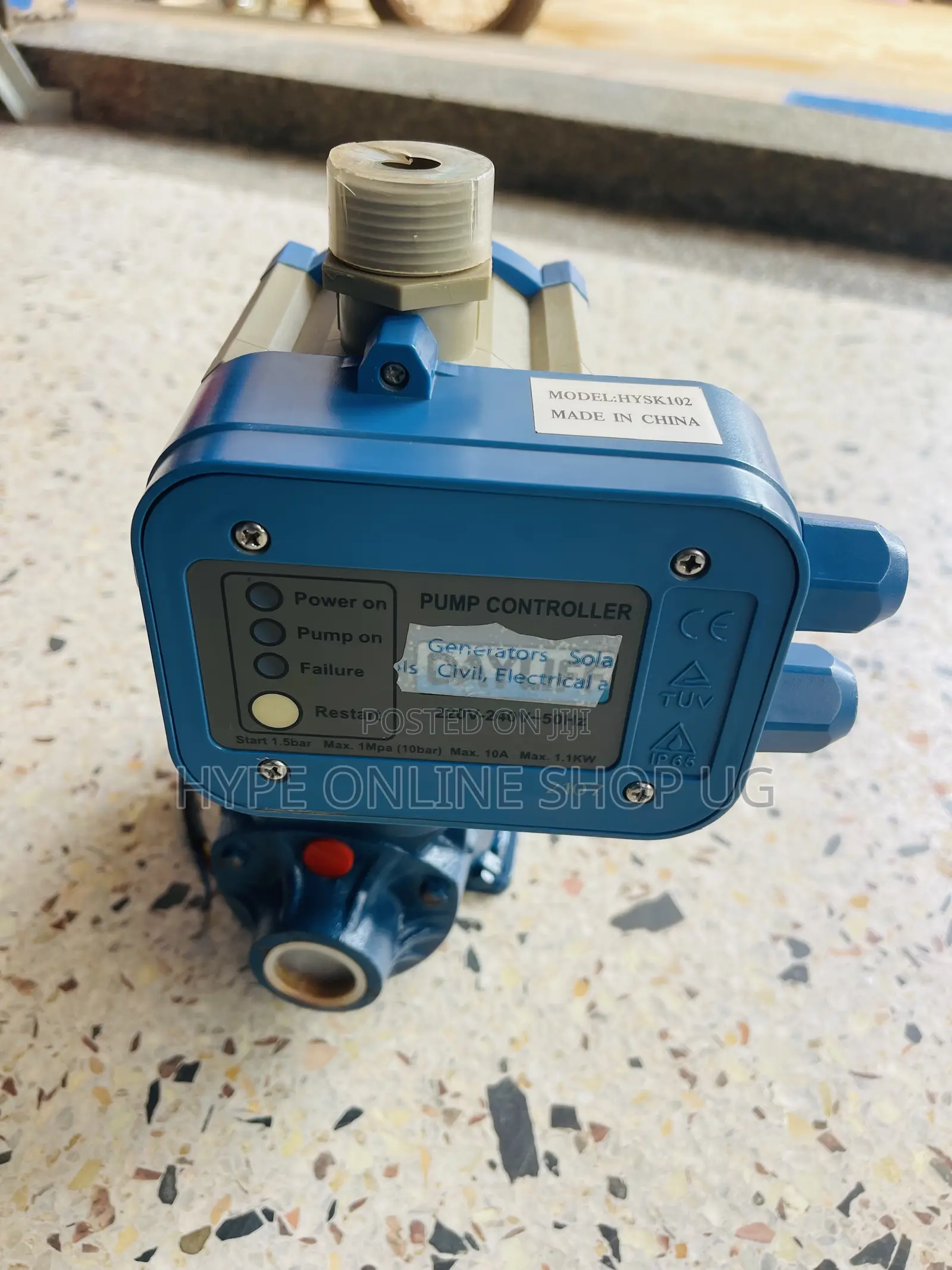 Pedrollo Sacker Water Pump,H-M 40,model PKM 60,