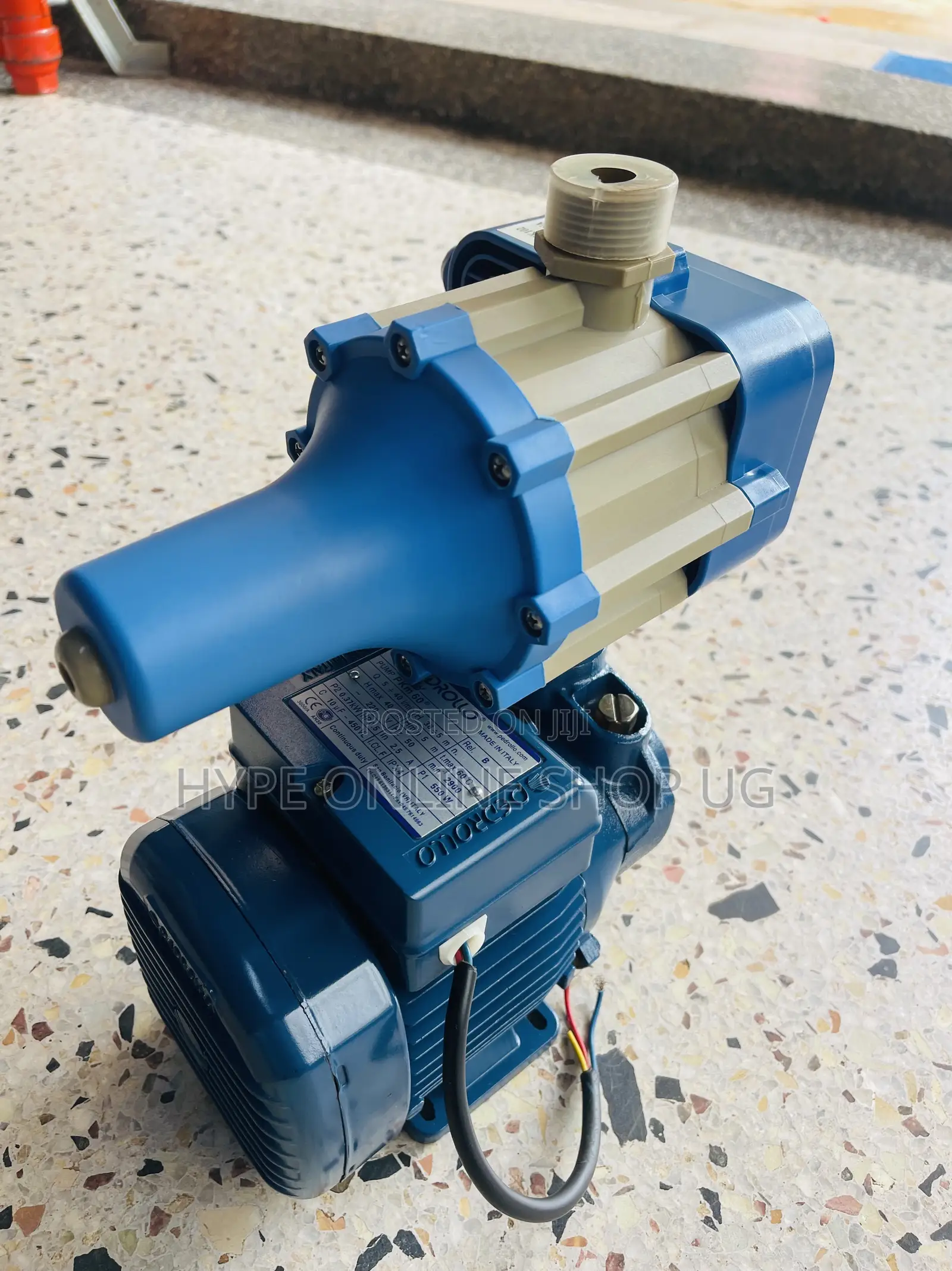 Pedrollo Sacker Water Pump,H-M 40,model PKM 60,