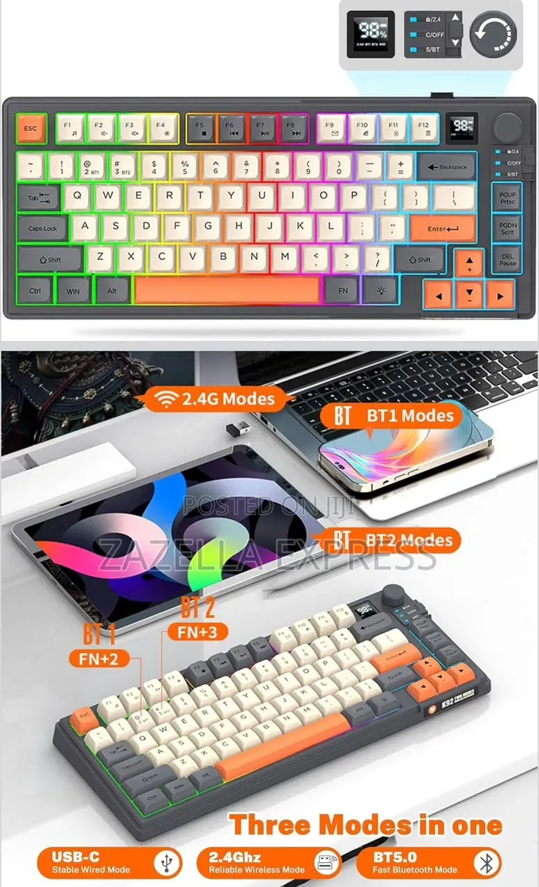Xunfox 84 Keys Machanical Gaming Keyboard