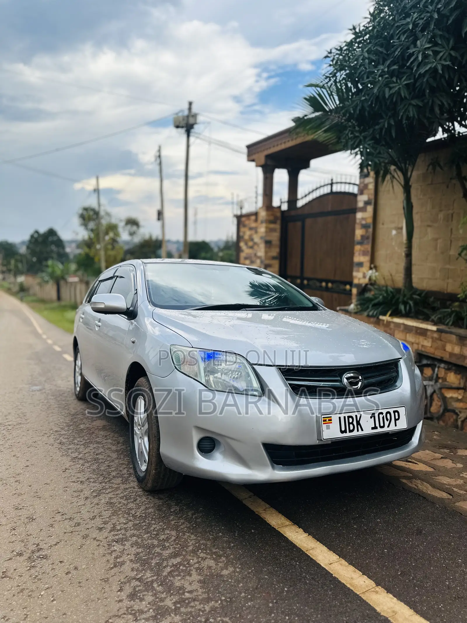 Toyota Corolla Fielder 2009 Silver