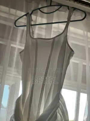 Satin White Dress