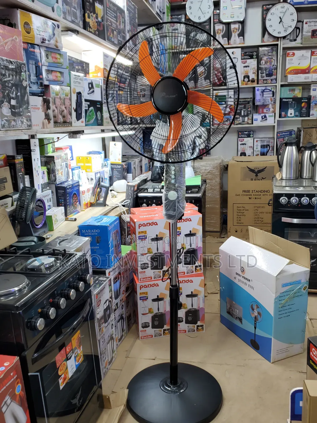 18 Inch Silent Dplight Timer Adjustable Height Fan