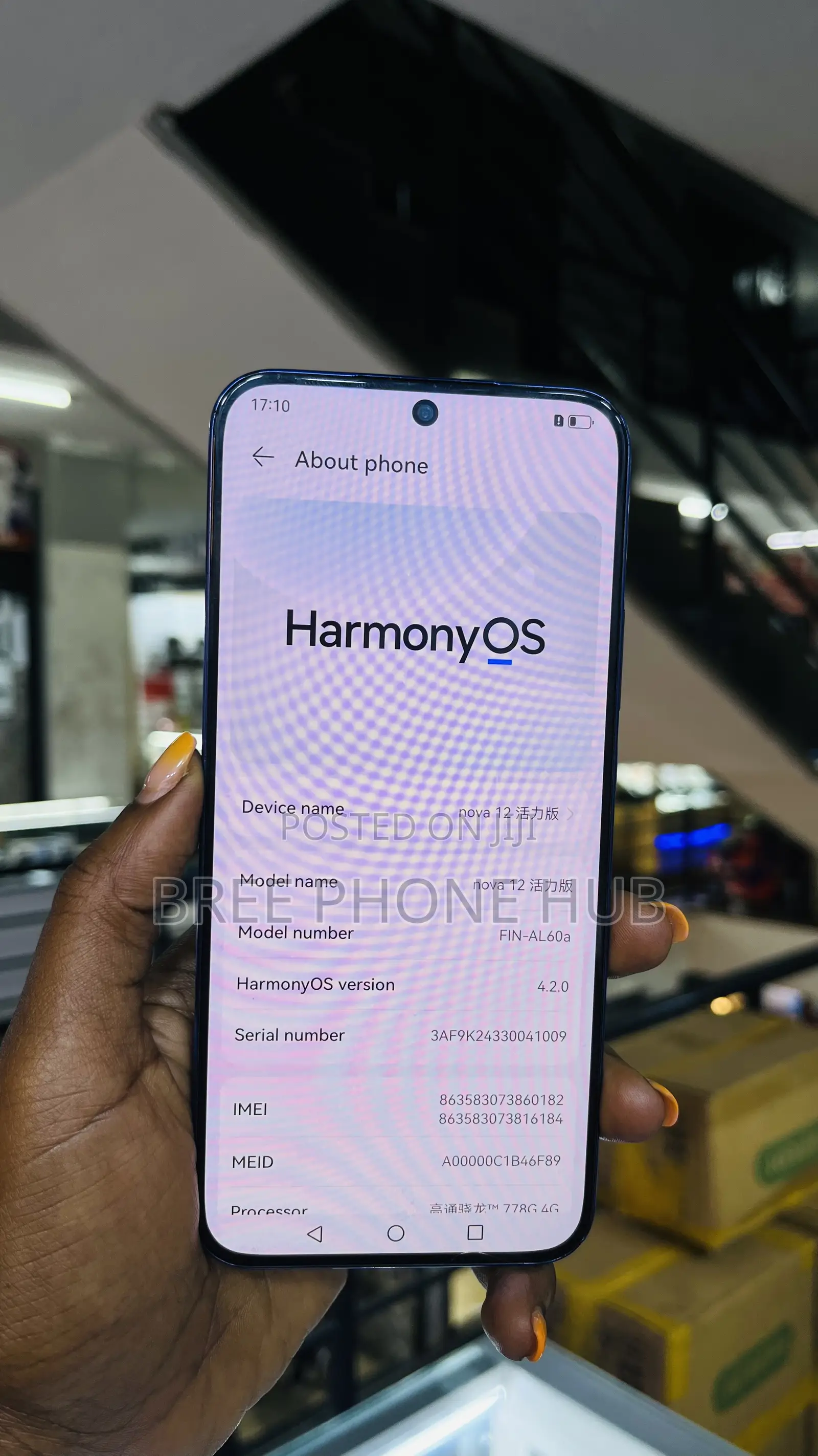 Huawei nova 12 256 GB Blue