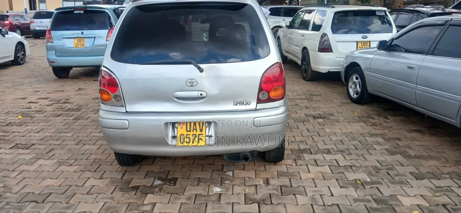 Toyota Corolla Spacio 2001 Silver