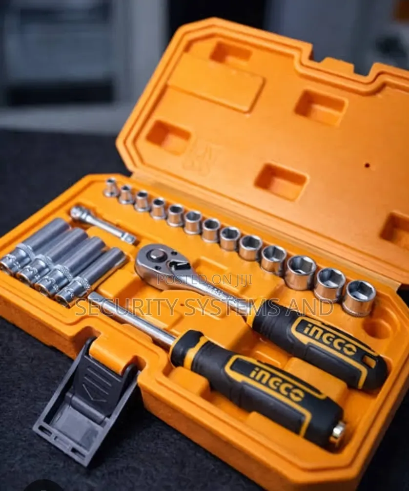 Imgco 20 Pieces Ratchet Socket Set- Reversible