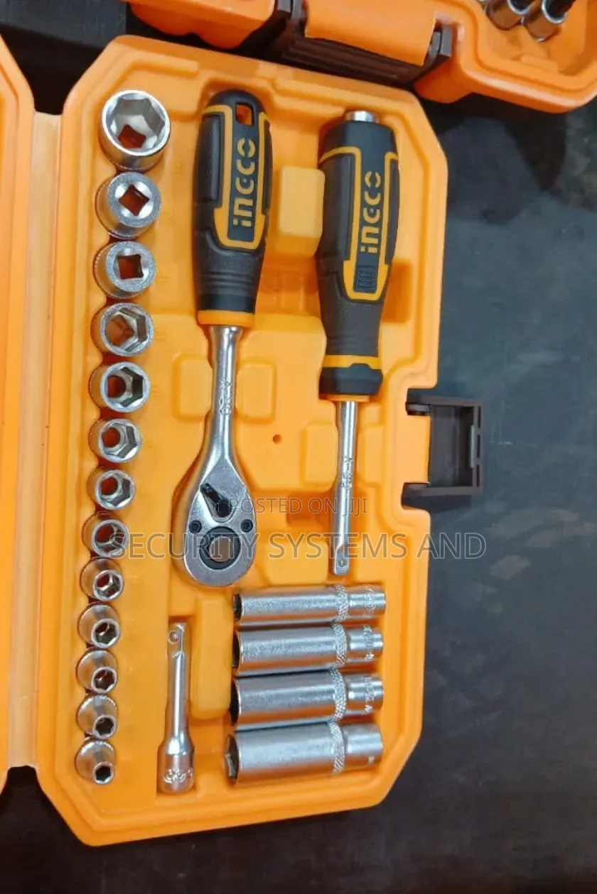 Imgco 20 Pieces Ratchet Socket Set- Reversible