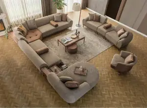 Premium Luxury 8 Seater Fabric Sofa