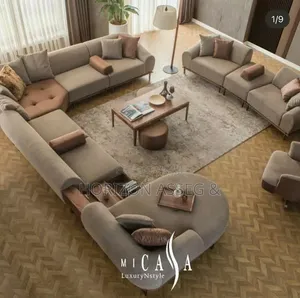 Premium Luxury 8 Seater Fabric Sofa