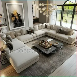 U Shape 8 Seater Premium Luxury Sofa