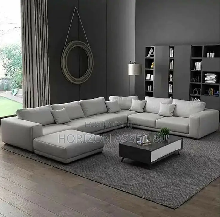 U Shape 8 Seater Premium Luxury Sofa