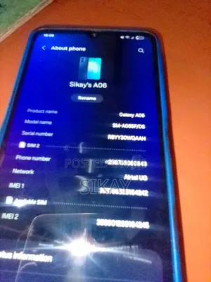 Samsung Galaxy A06 128 GB Gray