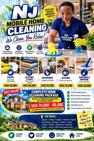 Hire a Maid for the Day/Mobile Home Cleaning/Wash and Go