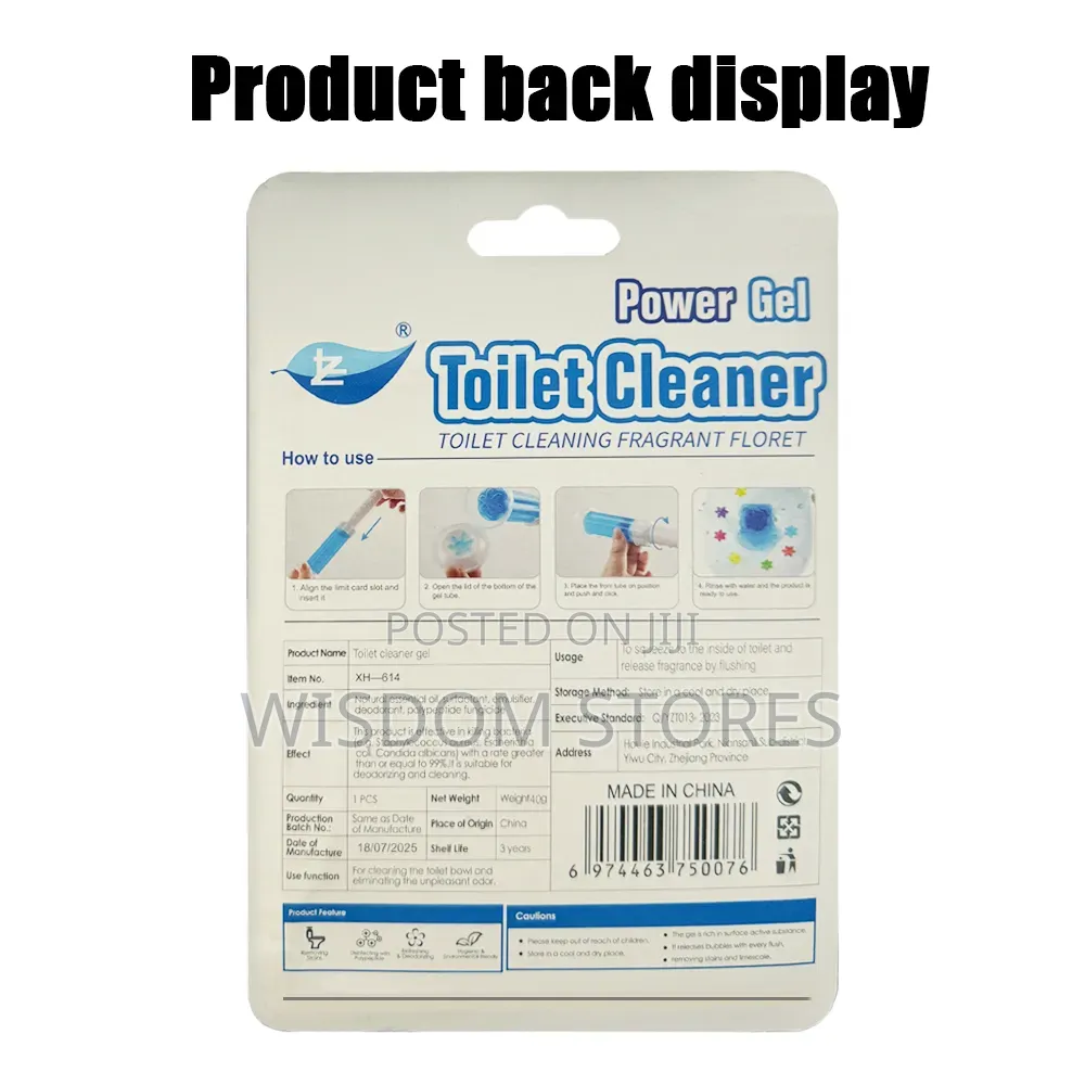 Disposable Bathroom Toilet Cleaner With Scent Deodorizer