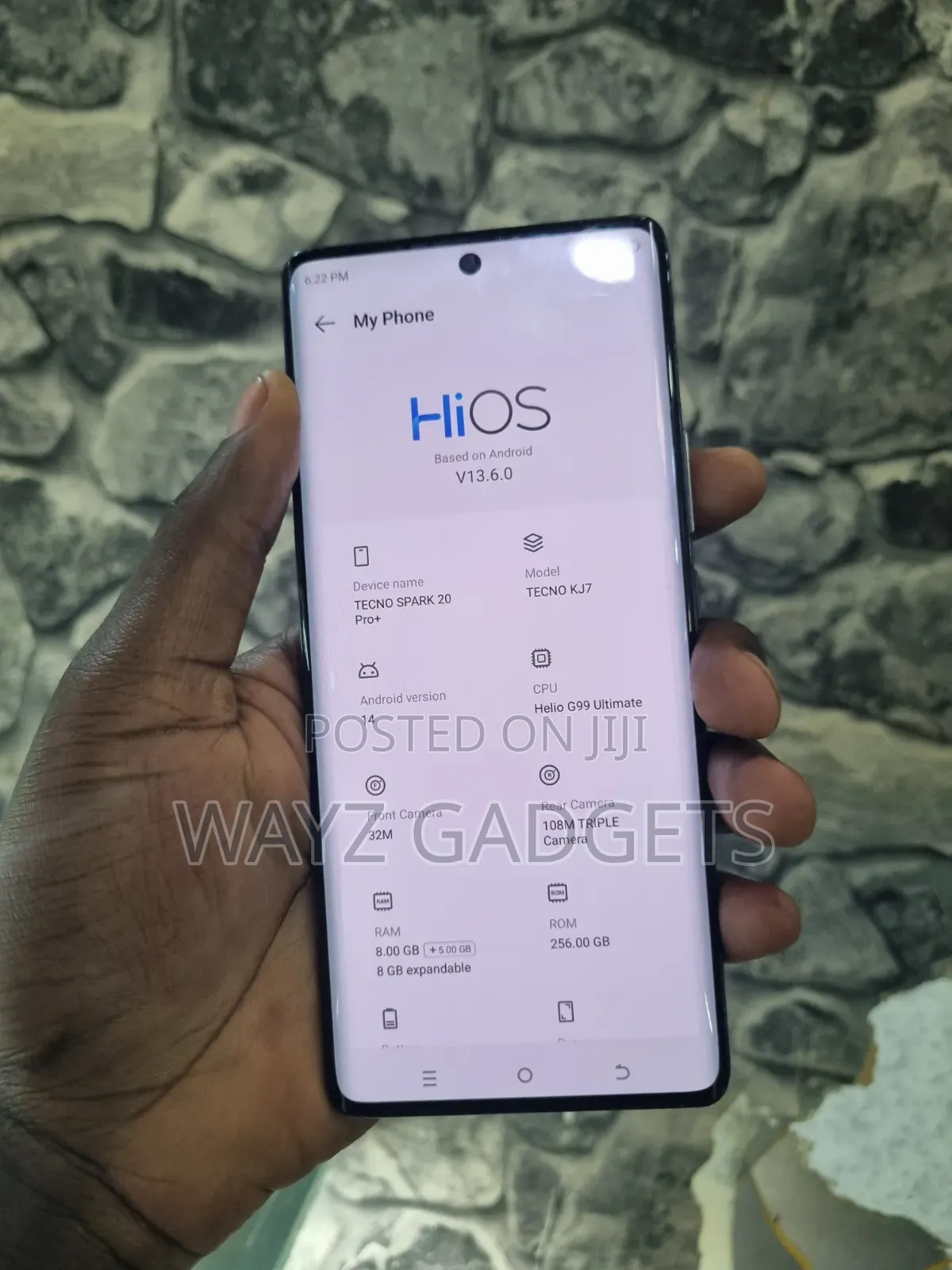 Tecno Spark 20 Pro Plus 256 GB Black