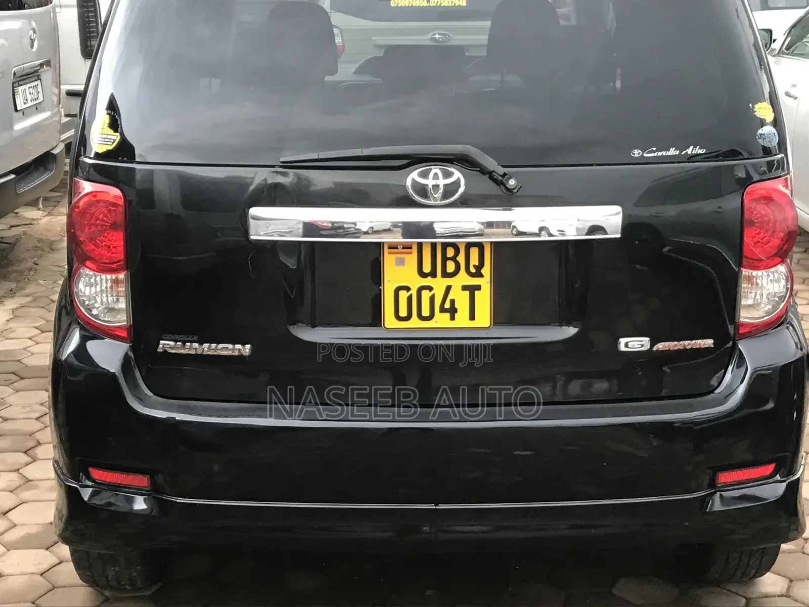 Toyota Corolla Rumion 2011 Black