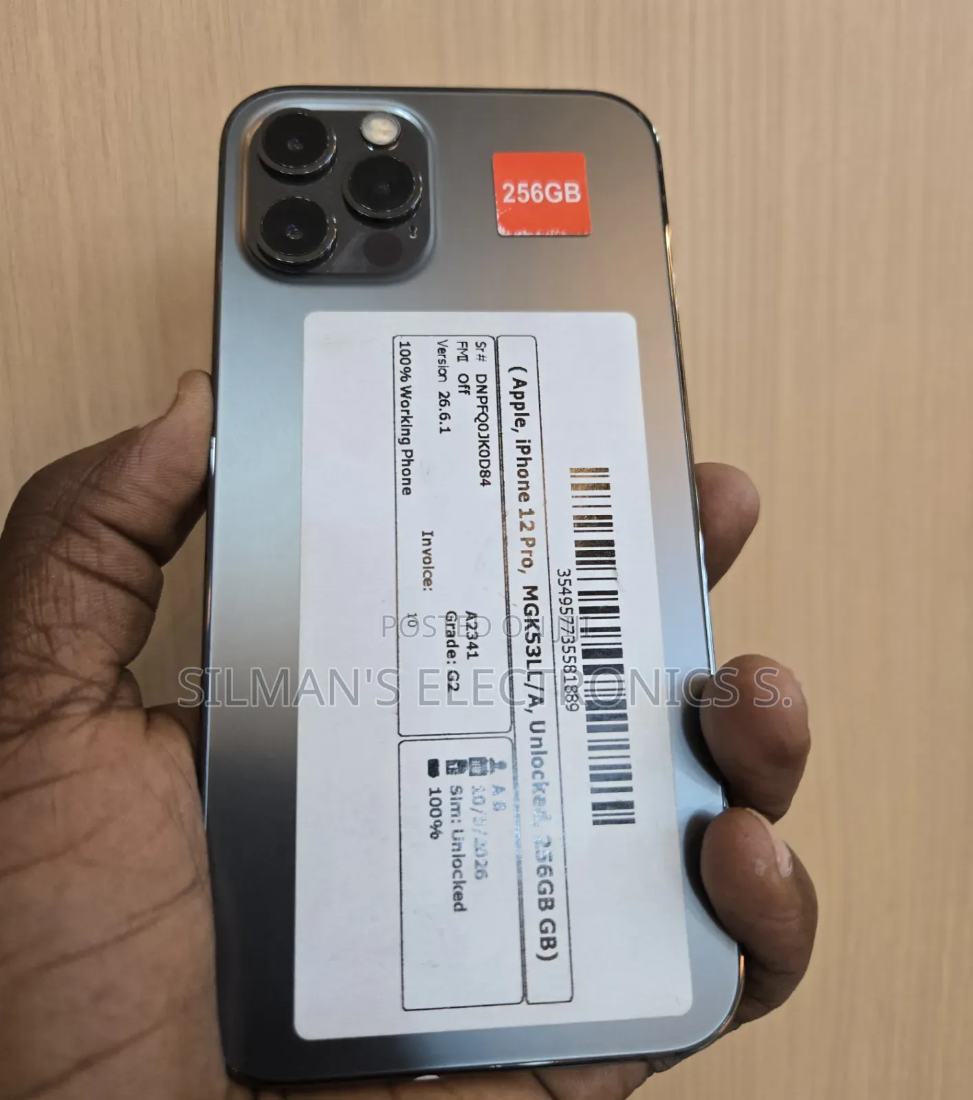 Apple iPhone 12 Pro 256 GB Black