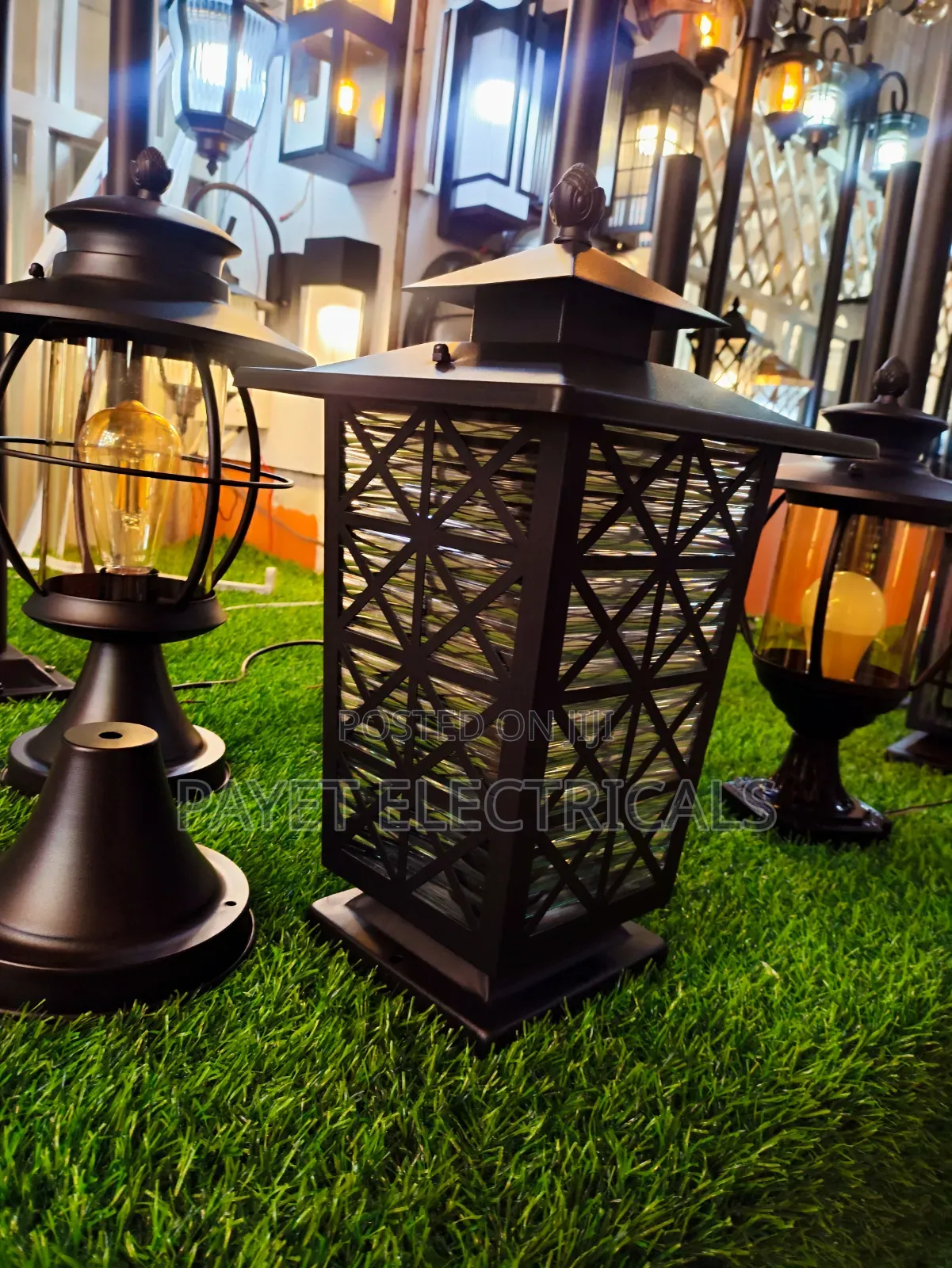 Luxury Column Outdoor Security Light