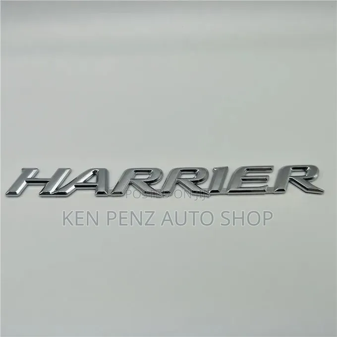 Toyota Harrier Rear Nameplate Emblem/ Logo