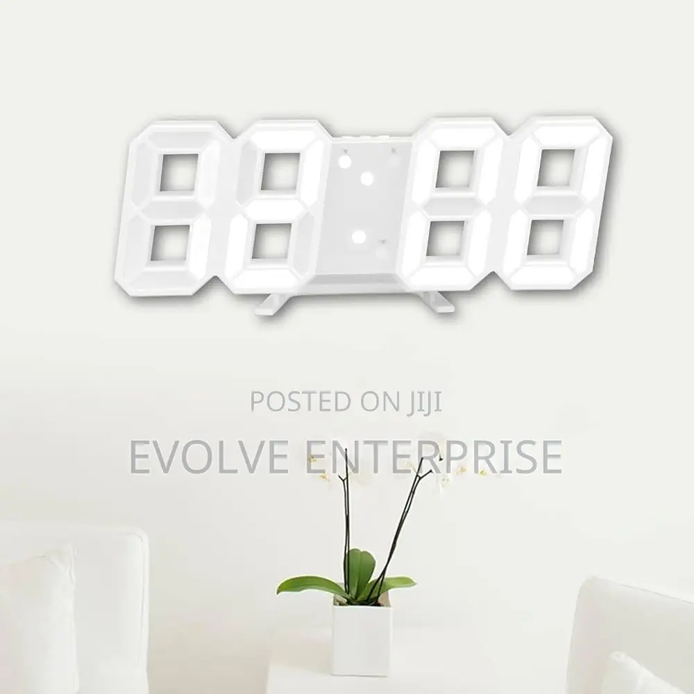 Beauenty 3D LED Digital Clock Extra Large 23cm by 9cm