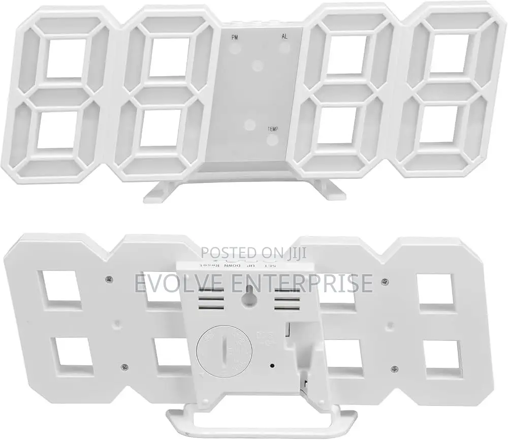 Beauenty 3D LED Digital Clock Extra Large 23cm by 9cm