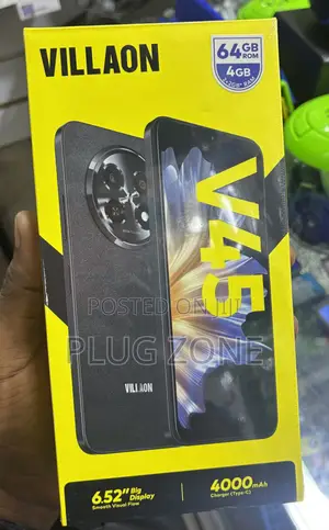 New Villaon V40s 64 GB Black
