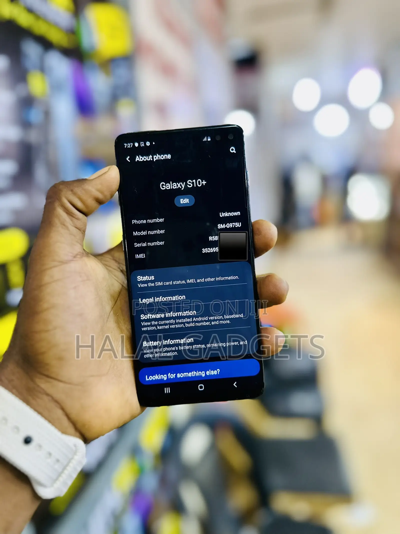 Samsung Galaxy S10 Plus 128 GB Green