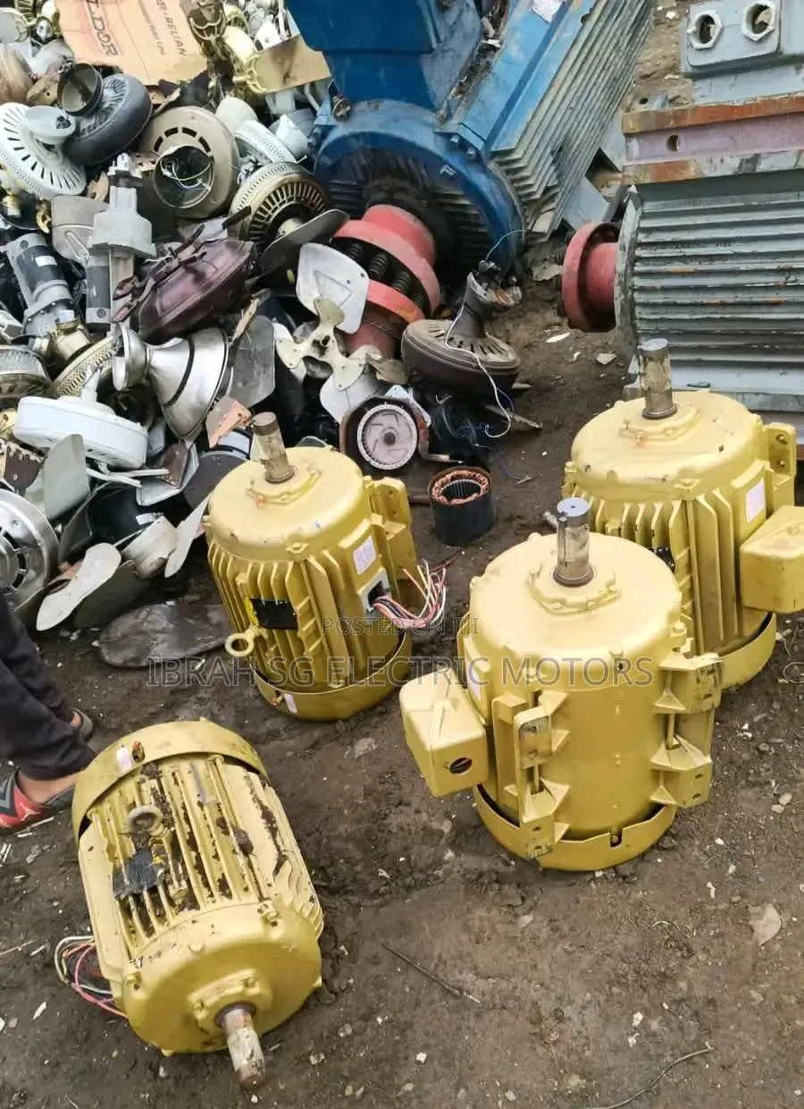 We Buy Used and New Electric Motors