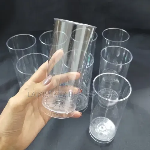 60-Piece Unbreakable Acrylic Plastic Drinking Glasses Home,Restaurants