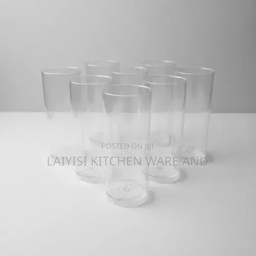 60-Piece Unbreakable Acrylic Plastic Drinking Glasses Home,Restaurants