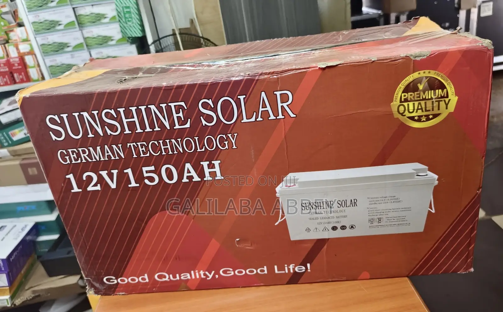 Solar Battey 150ah 12v