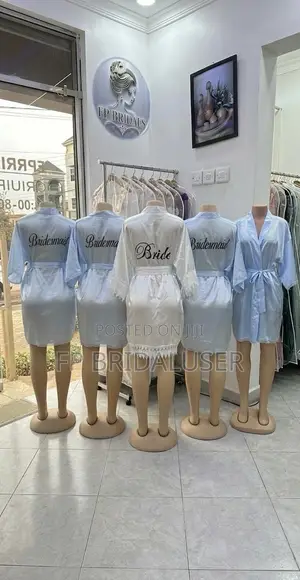 Blue Bridesmaids Robes