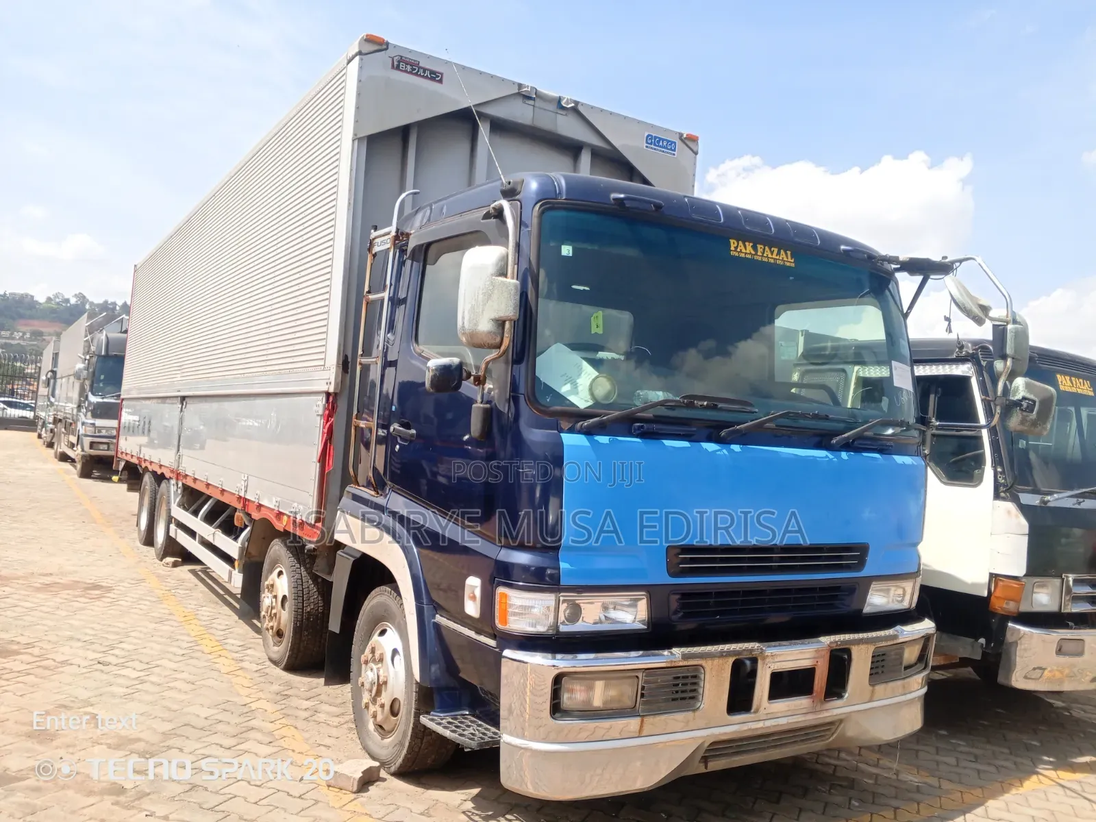 Fuso Supergreat 12 Tyres Box Body 20 Tones
