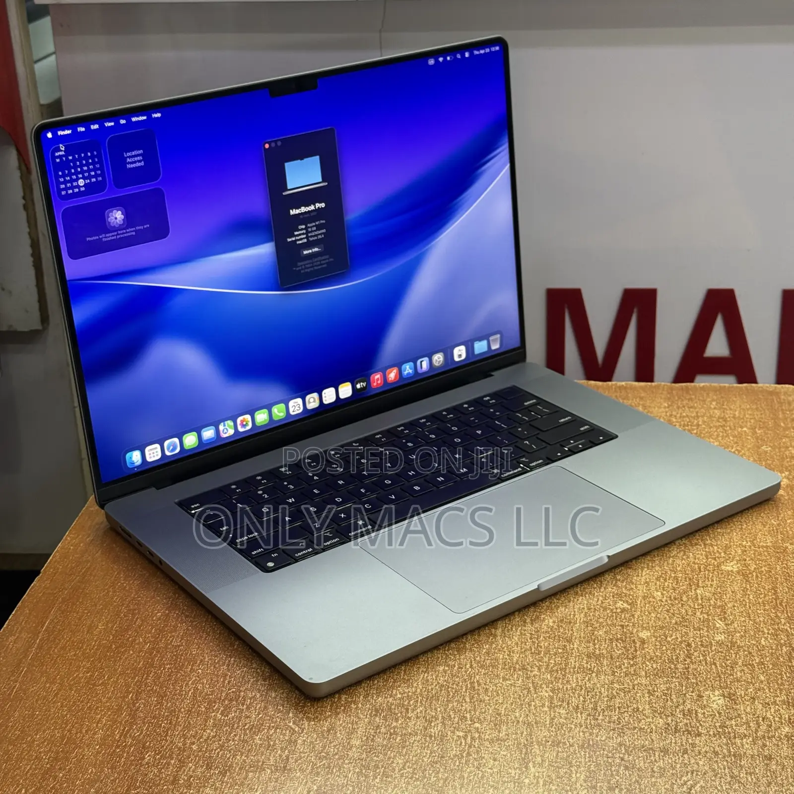 Laptop Apple MacBook Pro 2021 M1 32GB Apple M1 Pro SSD 512GB